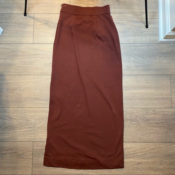 NIKE Sportswear brown maxi skirt XS - Picture 9 of 11